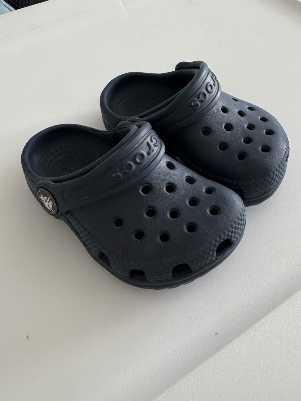 Navy Blue Crocs Shoes